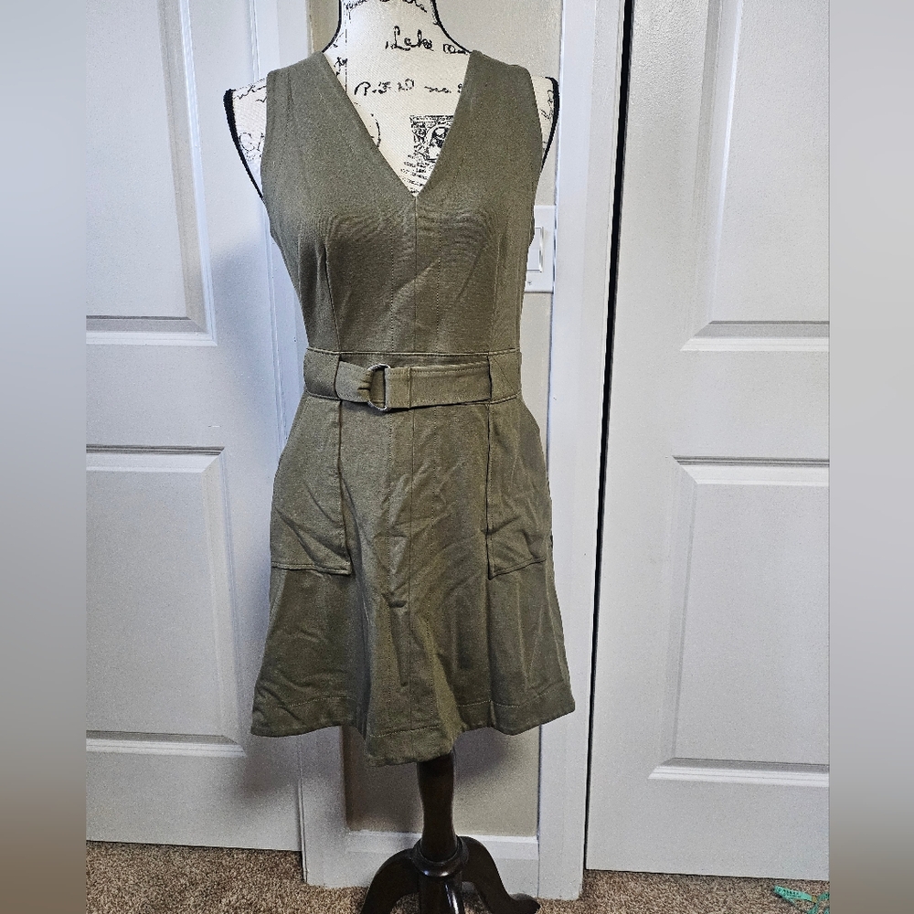 Banana Republic Dress Olive Green Size 8